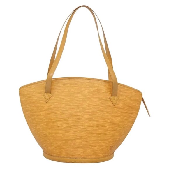 LOUIS VUITTON Epi Saint Jacques Shopping Shoulder Bag Yellow M52269 Auth gh575 - Picture 1 of 15